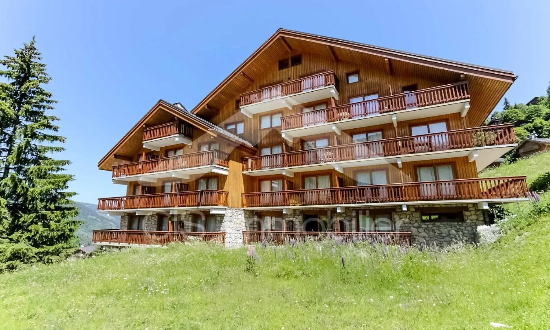 Residence Le Vallon - Appartement 2 Pieces Pour 4-5 Personnes Situe A Meribel Centre Proche Des Commerces Et Des Pistes De Ski Mae-1766 location